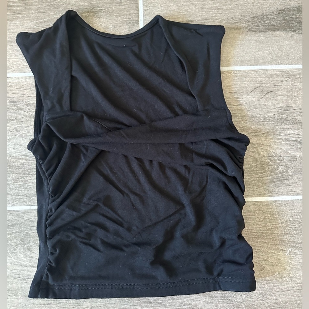 Elegant Black Sleeveless Top